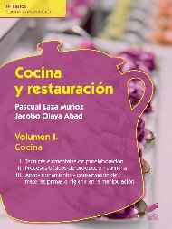 COCINA Y RESTAURACIÓN. Volúmen I. Cocina